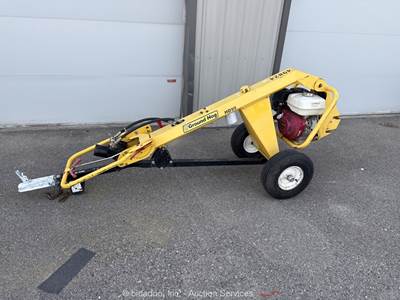 2018 Ground Hog HD99-H Portable Post Hole Auger Digger Towable GX270 bidadoo