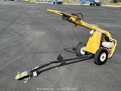 2017 Ground Hog HD99-H Portable Post Hole Auger Digger Towable GX270 bidadoo