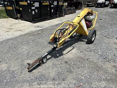 2017 Ground Hog HD99-H Portable Post Hole Auger Digger Towable GX270 bidadoo