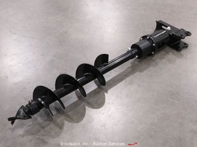 MIVA 8" Hydraulic Auger Earth Drill Mini Excavator Attachment bidadoo -New