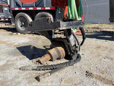 2018 McMillen X1500 Skid Steer Equipment Hydraulic Auger Attachment bidadoo