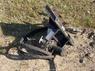 2018 McMillen X1500 Skid Steer Equipment Hydraulic Auger Attachment bidadoo