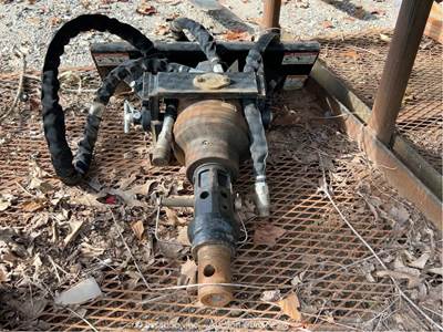 2017 Paladin 24861 Skid Steer Equipment Hydraulic Auger Drill Attachment bidadoo