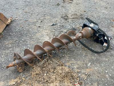2018 Paladin X900 Mini Skid Steer Hydraulic Auger Drill Bore Attachment bidadoo