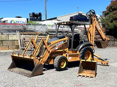 2010 Case 580 Super M Backhoe Wheel Loader Tractor E-Stick Aux bidadoo -Repair