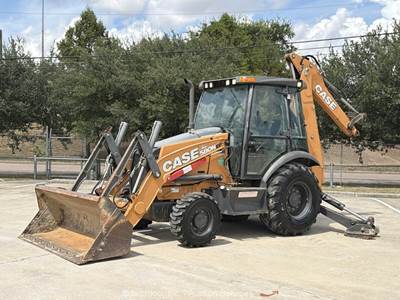 2021 Case 580N EP 4WD Backhoe Wheel Loader Cab AC Diesel Tractor bidadoo -Repair