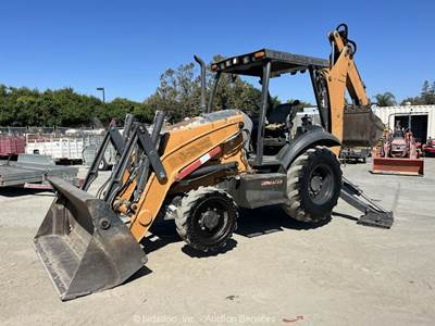 2017 Case 580N EP 4x4 Backhoe Wheel Loader Tractor Diesel E-Stick Bucket bidadoo