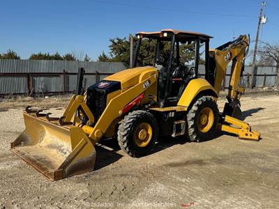 2022 Caterpillar 416  4WD Backhoe Wheel Loader Tractor Diesel Bucket bidadoo