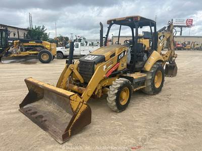 2015 Caterpillar 416F 4WD Backhoe Wheel Loader Tractor Bucket Diesel Aux bidadoo