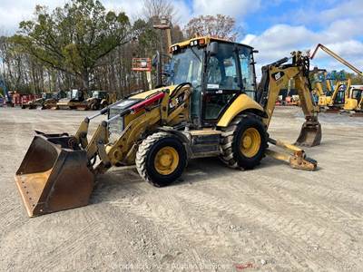 2015 Caterpillar 420FIT 4X4 Backhoe Wheel Loader E-Stick Tractor Cab A/C bidadoo