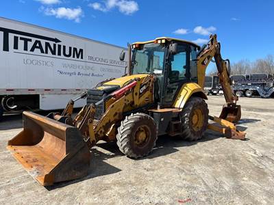 2015 Caterpillar 420F2IT 4X4 Backhoe Wheel Loader Tractor E-Stick Cab bidadoo