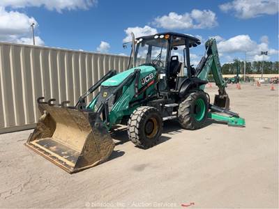 2019 JCB 3CX 4WD E-Stick Backhoe Wheel Loader Tractor 4in1 Bucket Aux bidadoo