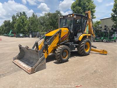 2019 JCB 3CX 4WD Backhoe Wheel Loader Tractor E-Stick Bucket Aux Hyd bidadoo