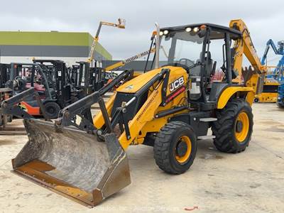 2019 JCB 3CX 4WD Backhoe Wheel Loader Tractor Bucket Forks Aux Hyd bidadoo