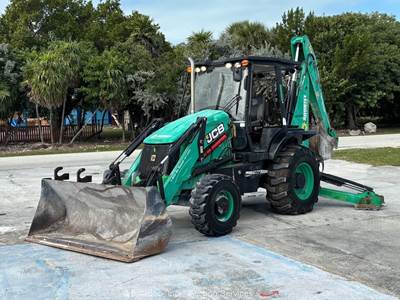 2019 JCB 3CX 4WD Compact Backhoe Wheel Loader Blade Tractor Bucket Aux bidadoo