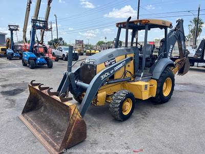 2020 John Deere 310EL 4WD Backhoe Wheel Loader Tractor Bucket Diesel bidadoo