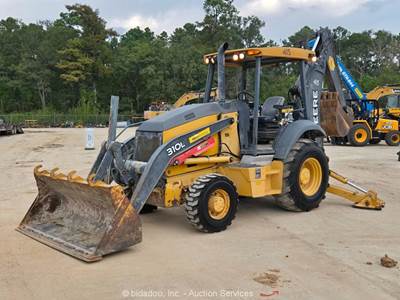 2018 John Deere 310L 4WD Backhoe Wheel Loader Diesel Tractor Aux Hyd bidadoo