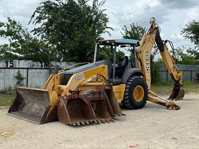 2004 John Deere 710G 4WD Backhoe Wheel Loader ExtendaHoe Buckets bidadoo -Repair