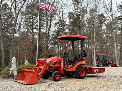 2022 Kubota BX1880 4WD Diesel Utility Tractor Ag Farm 3 Point Dump PTO bidadoo