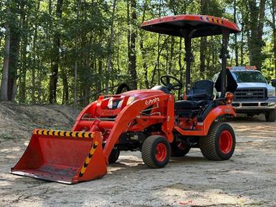 2022 Kubota BX1880 4WD Compact Diesel Tractor Loader 3 Point PTO Bucket bidadoo