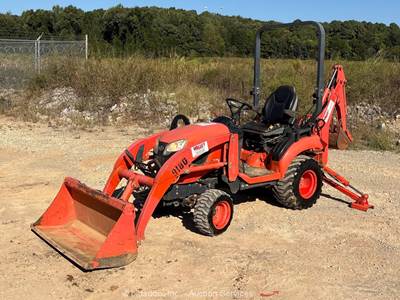 2021 Kubota BX23S 4WD Backhoe Wheel Loader Utility Tractor Bucket PTO bidadoo
