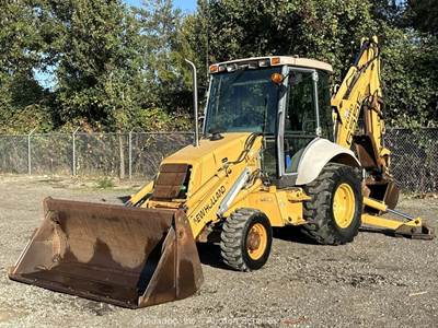 New Holland Ford 655E Backhoe Wheel Loader Tractor 4WD Q/C Extend Stick bidadoo