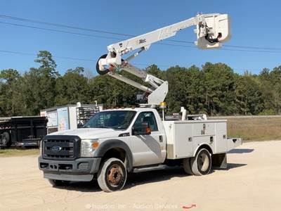 2016 Ford F-550 Altec 37' Utility Bucket Truck Aerial Articulating Boom bidadoo