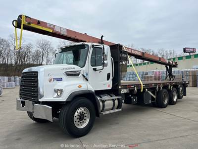 2015 Freightliner 108SD 40' Conveyor Boom Truck Cummins Diesel bidadoo -Repair