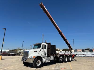 2015 Freightliner 108SD T/A 28' Flatbed Roofing Conveyor Truck PTO A/T bidadoo