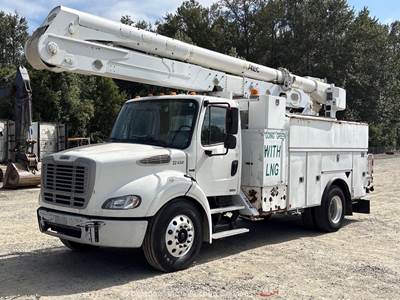 2015 Freightliner M2112 55' Bucket Basket Boom Truck Cummins LNG bidadoo -Repair