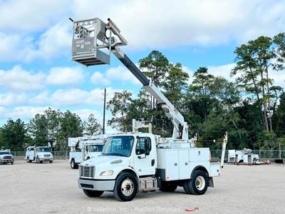 2017 Freightliner M2 35' ETI Posi+ Bucket Truck Aerial Boom Lift Cummins bidadoo