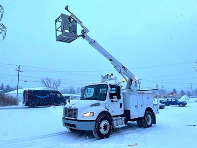 2017 Freightliner M2 35' ETI Posi+ Bucket Truck Aerial Boom Lift Cummins bidadoo