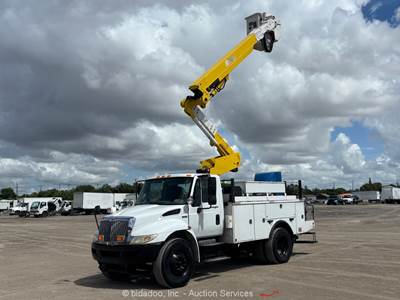 2012 International 4300M7 Altec 40' Bucket Truck Aerial Boom 6.4L V8 bidadoo