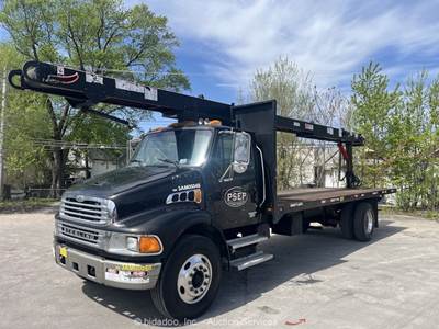 2003 Sterling Acterra S/A Conveyor Boom Truck Flatbed Cleasby CAT 3126 bidadoo
