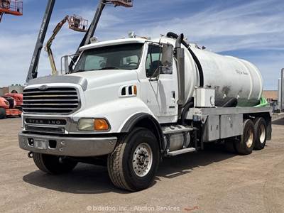 2007 Sterling L9500 Waste Vacuum Septic Pump Truck Tank Diesel A/T PTO bidadoo