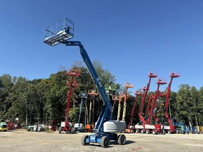 2013 Genie S-65 65' 4WD Diesel Telescopic Boom Man Lift Aerial bidadoo -Repair