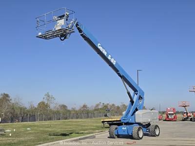 2011 Genie S-85 85' 4WD Boom Lift Man Aerial Platform Jib Diesel bidadoo