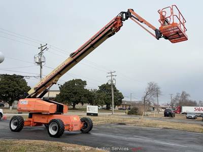 2013 JLG 1200SJP 120' 4WD Telescopic Ultra Boom Lift Man Aerial Platform bidadoo