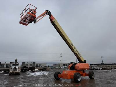 2016 JLG 1200SJP 120' 4WD Diesel Telescopic Ultra Boom Lift SkyPower bidadoo