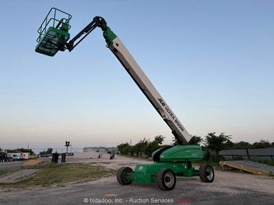 2007 JLG 1200SJP 120' 4WD Diesel Telescopic Ultra Boom Man Lift Aerial bidadoo
