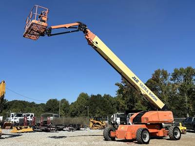 2017 JLG 1200SJP 120' 4WD Diesel Telescopic Boom Man Lift Aerial Genset bidadoo