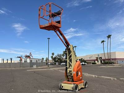 2019 JLG Toucan 26E 26' Electric Vertical Mast Boom Lift Personnel Man bidadoo