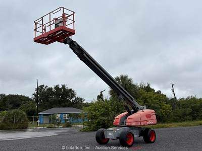2016 Skyjack SJ61T 61' 4WD Diesel Telescopic Boom Man Lift Aerial Genset bidadoo