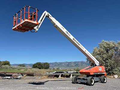2018 Snorkel TB86J 86' 4WD Diesel Telescopic Jib Boom Lift Man Aerial bidadoo
