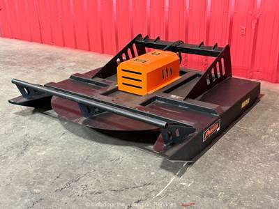 2025 Pabreak 70 70" Brush Cutter Hydraulic Skid Steer Attachment bidadoo -New