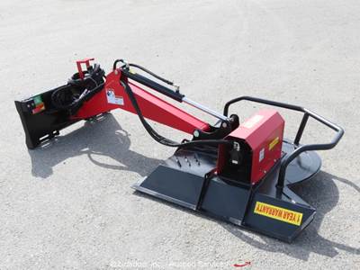 Raytree RABC44 44" Articulating Brush Cutter Skid Steer Attachment bidadoo -New