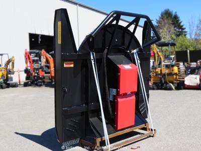 Raytree RHBC72S 72" Brush Cutter Hydraulic Skid Steer Attachment bidadoo -New