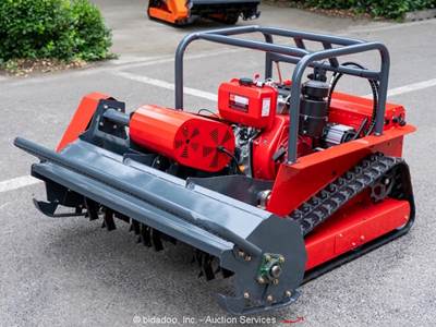 2026 SDLOOL LM1200Q Remote-Control Tracked Lawn Mower Brush Cutter bidadoo -New