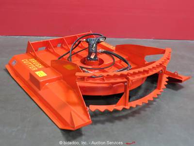 2025 Topcat HDRC 75" Brush Cutter Hydraulic Skid Steer Attachment bidadoo -New