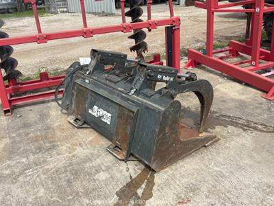 2021 Bobcat 7168340 68" Hydraulic Grapple Bucket Skid Steer Loader bidadoo